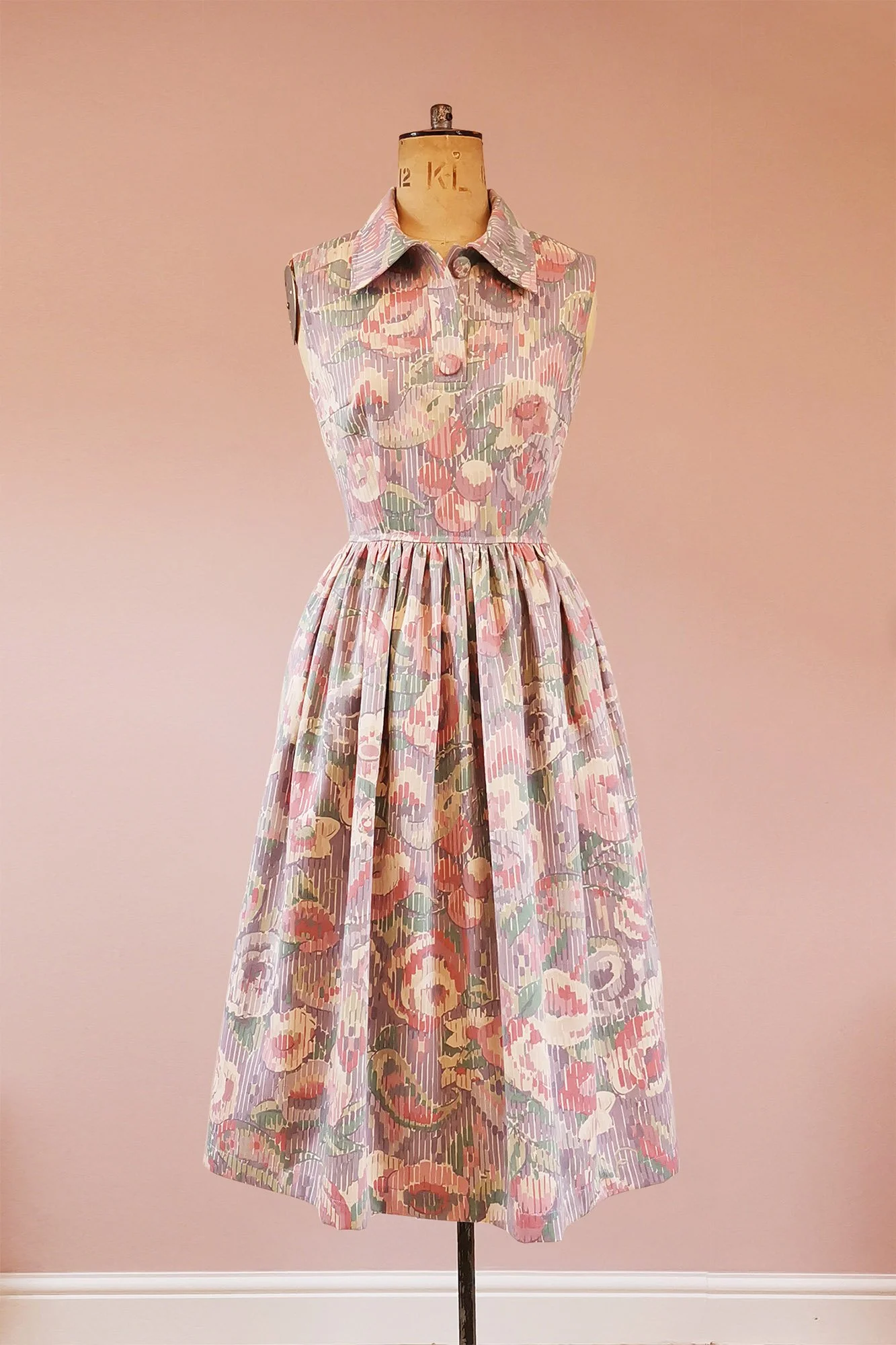 50s style hot sale midi dress